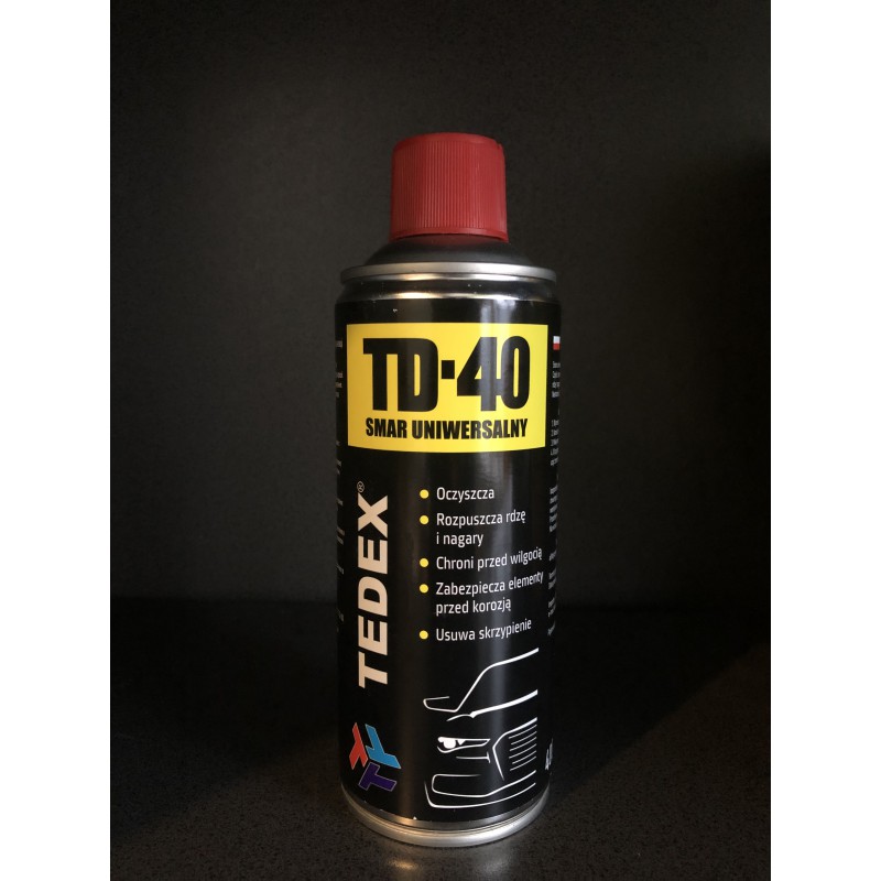 Мастило аерозольне універсальне TEDEX TD-40. Рідкий ключ, 400 мл